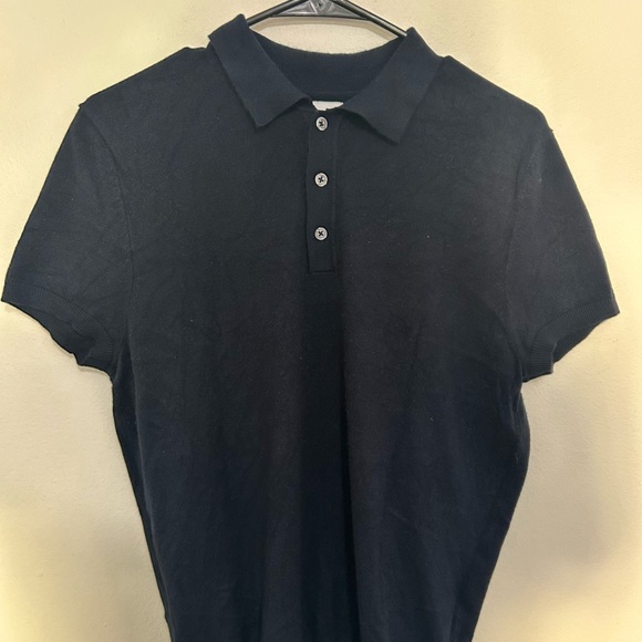 Zara Other - Zara Midnight Blue Polo Shirt